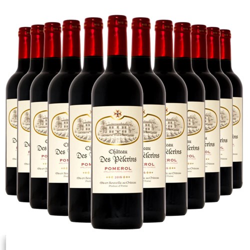 Case of 12 Chateau Pelerins Pomerol 75cl Red Wine